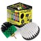 Drill Brush Power Scrubber By Useful Products 5 in W 5 in L Brush, Variety S-W5GO-QC-DB - alternate 1
